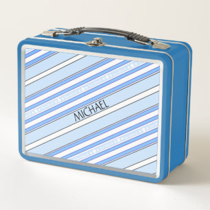 Lunch Box Bouleau romantique à Feuilles rouges personnalisée