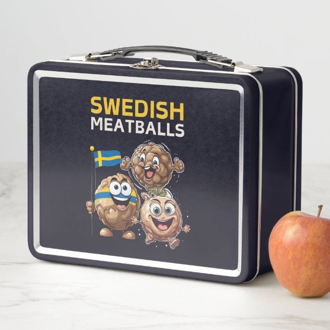 Lunch Box Boulettes de viande suédoises (En situation)
