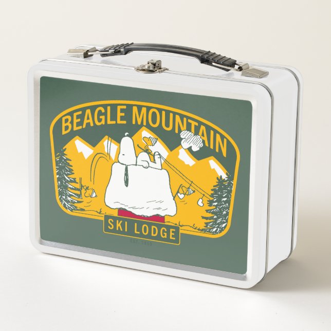 Lunch Box cacahuètes | Beagle Mountain Ski Lodge (Devant)