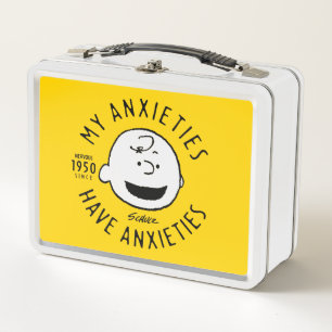 Lunch Box cacahuètes   Charlie Brown Nervous depuis 1950
