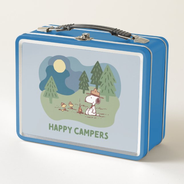 Lunch Box cacahuètes | Site du camp de Snoopy & Woodstock (Devant)