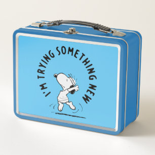 Lunch Box cacahuètes Snoopy Essayer Quelque Chose De Nouve