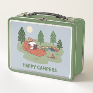 Lunch Box cacahuètes Snoopy & Woodstock Happy Campers