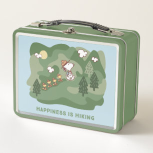 Lunch Box cacahuètes   Snoopy & Woodstock Le bonheur est Ran