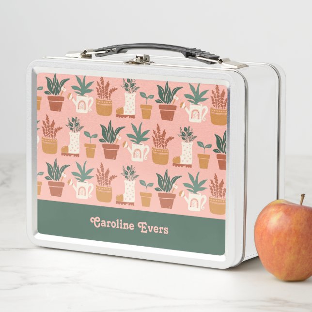 Lunch Box Cadeau Gardener personnalisé (En situation)