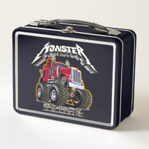 Lunch Box Camion monstre de dessin animé