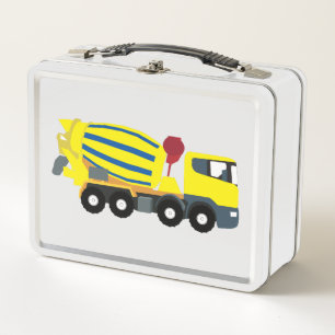 Lunch Box Camions de construction Camions en ciment en béton