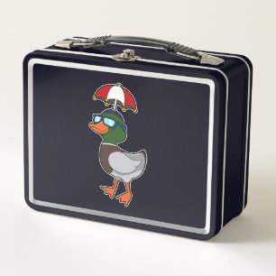Lunch Box Canard sous la pluie avec parapluie.PNG