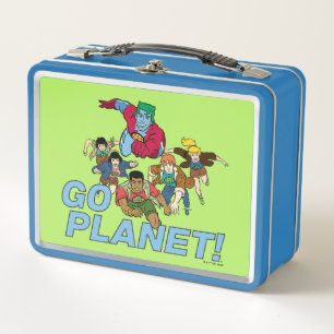 Lunch Box Capitaine Planète et les Planètes - Allez Planète