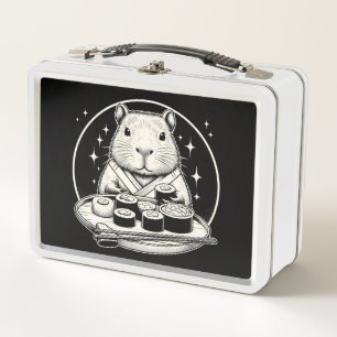 Lunch Box Capybara avec Sushi Cute Kawaii