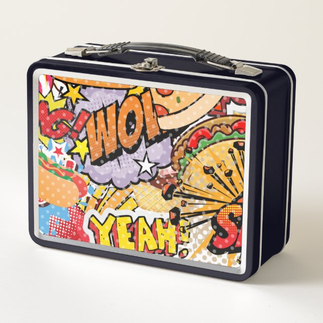 Lunch Box Caricature alimentaire (Devant)