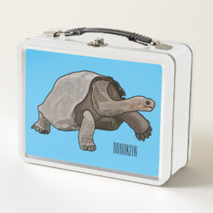 Lunch Box Caricature de la tortue des Galapagos