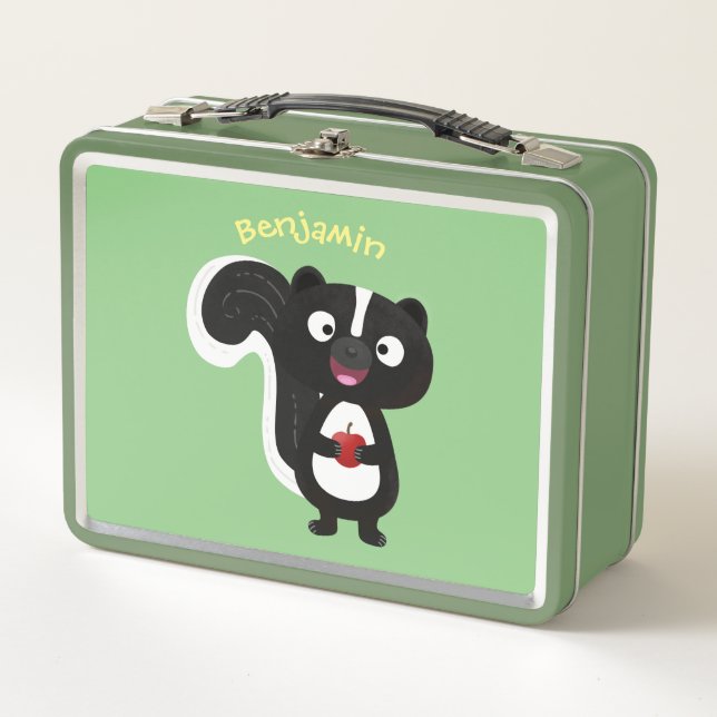 Lunch Box Caricature de skunk jote happy (Devant)