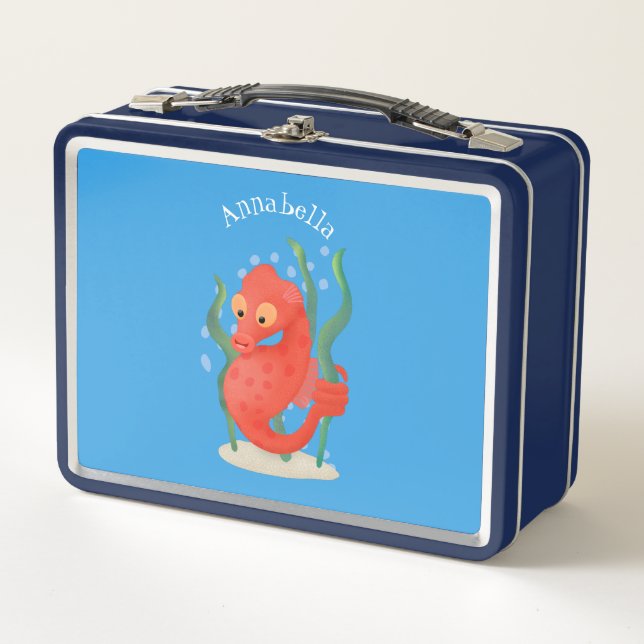Lunch Box Caricature d'hippocampe pygmée (Devant)
