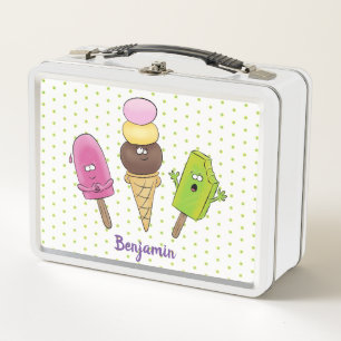 Lunch Box Caricature drôles de glace popsicle dessin animé t
