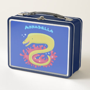 Lunch Box Caricature humoristique murène verte