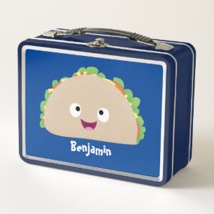 Lunch Box Caricature joli sourire taco dessin animé