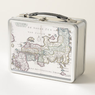 Lunch Box Carte antique du Japon 1769