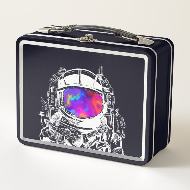 Lunch Box Casque d'astronaute de Trippy (Devant)