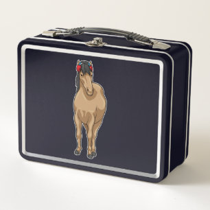 Lunch Box Casque de musique à cheval