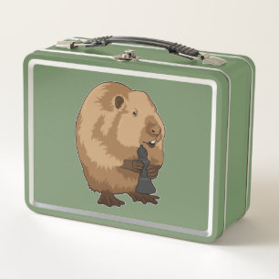 Lunch Box Castor aux échecs avec le fou
