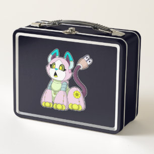 Lunch Box Cat as robot