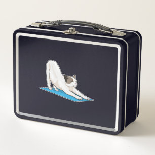 Lunch Box Cat Yoga Méditation Fitness