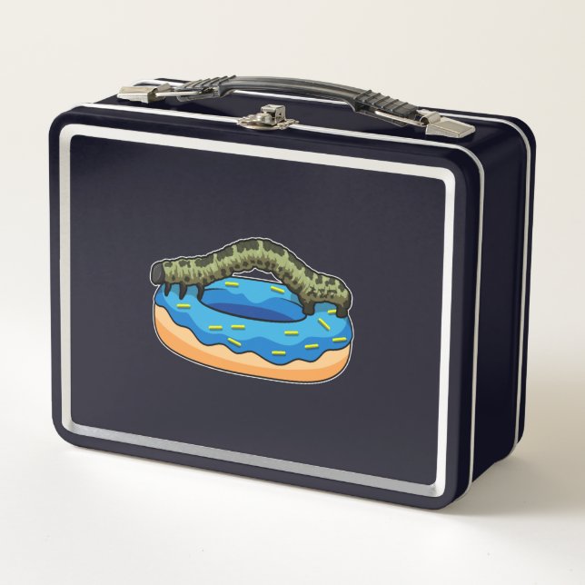 Lunch Box Caterpillar avec Donut (Devant)