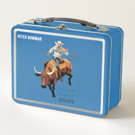 Lunch Box Ce n'est pas mon premier RODEO : Bull rider
