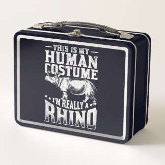 Lunch Box c'est mon costume humain, je suis vraiment un rhin