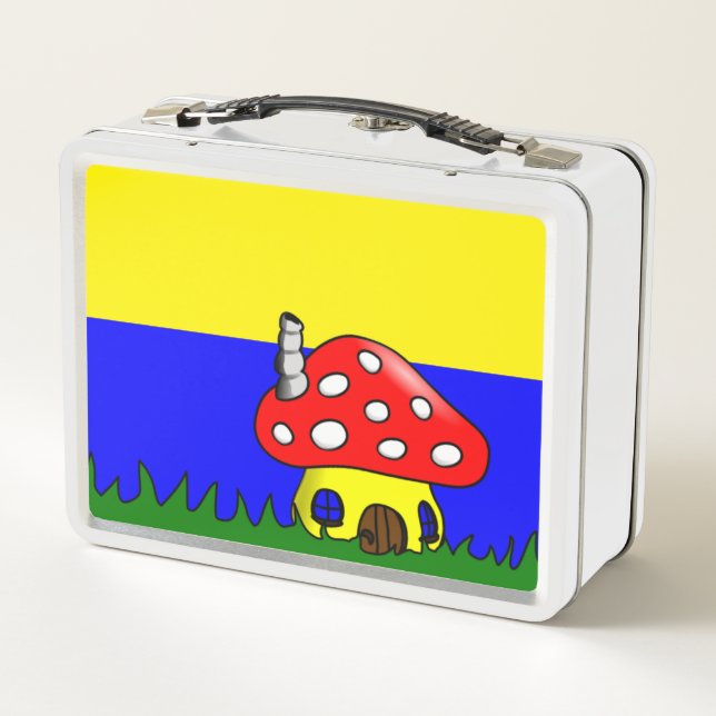 Lunch Box Champignons d'art (Dos)