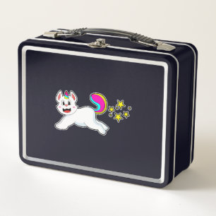 Lunch Box Chat comme licorne