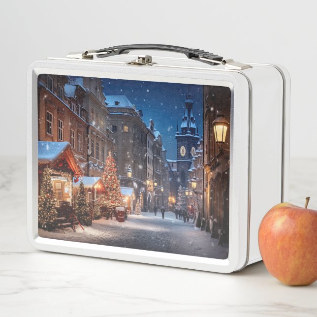 Lunch Box Château de Prague (En situation)