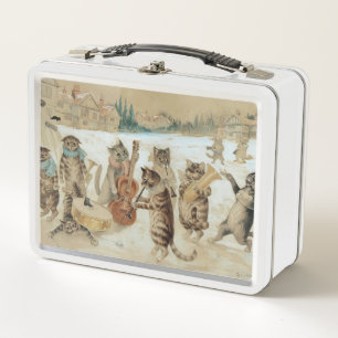Lunch Box Chats Carol Chant de Louis Wain
