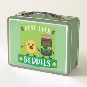Lunch Box Cheddar britannique et amateurs de chiche Metal Lu
