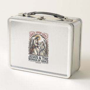 Lunch Box Chemise d'encouragement pour femmes Jésus Ménopaus