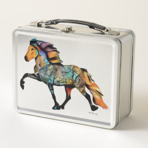 Lunch Box Cheval islandais Pop Art