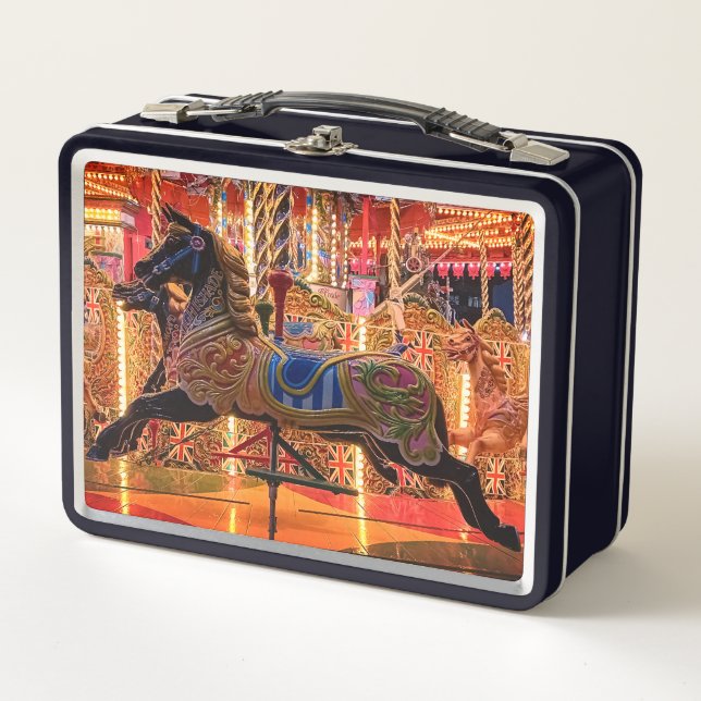 Lunch Box Cheval noir (Devant)