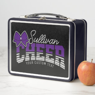 Lunch Box Cheval Team AJOUTER LE NOM École Athlète Pom-pom g