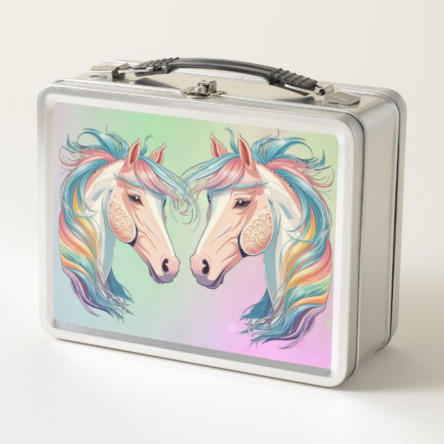 Lunch Box Chevaux de rêve (Devant)