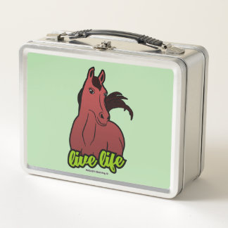 Lunch Box Chevaux Réels : Vivre la Vie