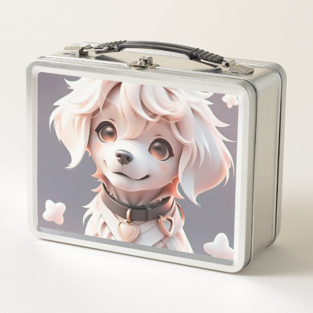 Lunch Box Chibi Golden Retriever Puppy (Devant)