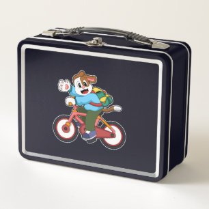 Lunch Box Chien à vélo