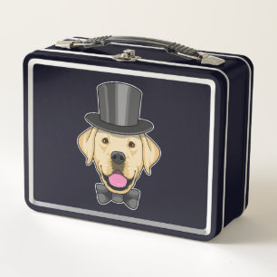 Lunch Box Chien en tenue de marié avec nœud papillon