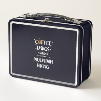 Lunch Box chiens de café & VTT downhill bike