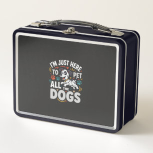 Lunch Box Chiens Drôles Amoureux Des Animaux Vector