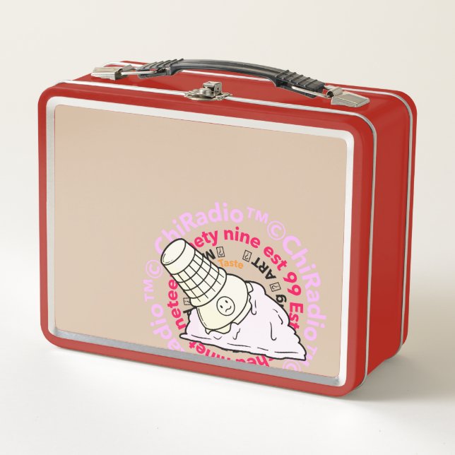 Lunch Box ChiRadio LLC logo IceCream Boîte à lunch (Devant)
