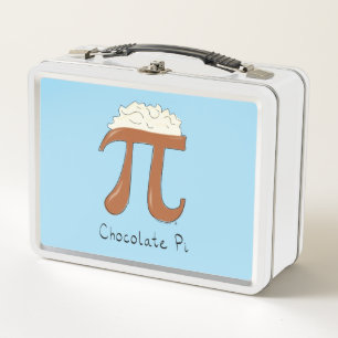 Lunch Box Chocolat Pi Cute Math Pi Day Lunette Box