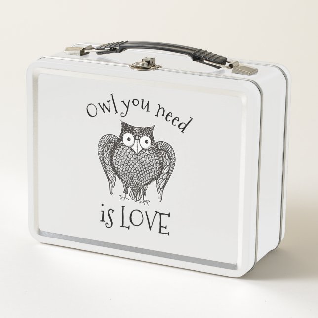 Lunch Box Chouette dont vous avez besoin (Devant)