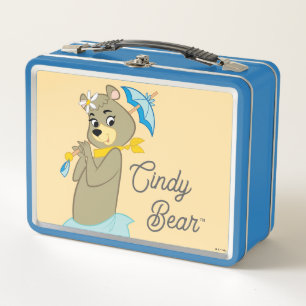 Lunch Box Cindy Bear tenant le parasol